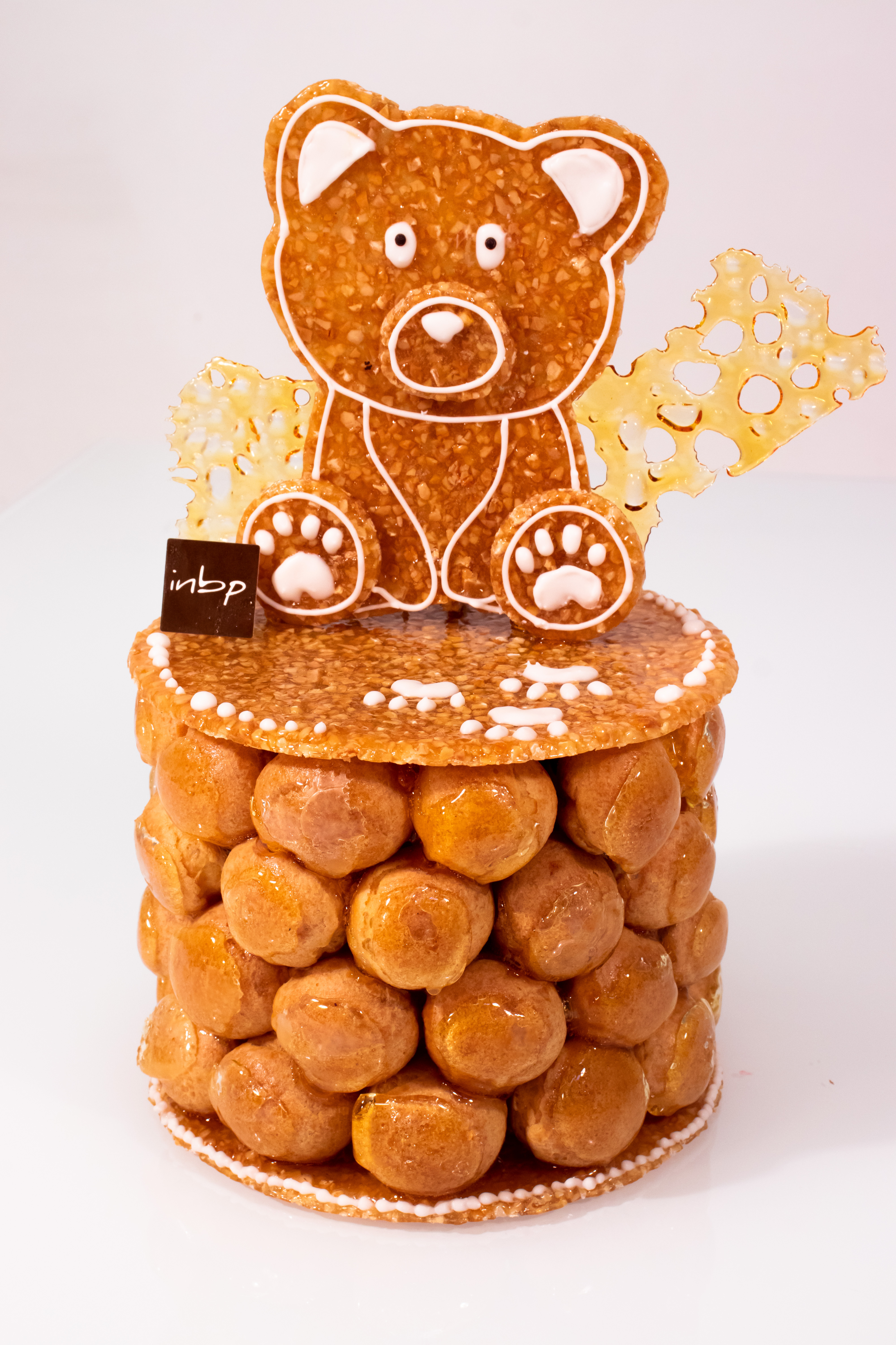 Photo au format portrait de l'ourson de Fabien Letourneau de l'INBP de Rouen